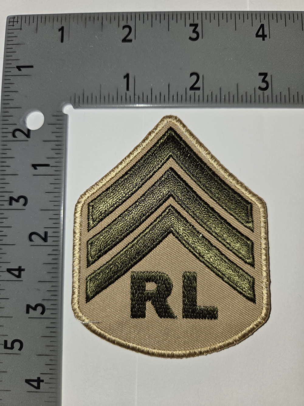 Polo Ralph Lauren Patches Military Rank RL Patch